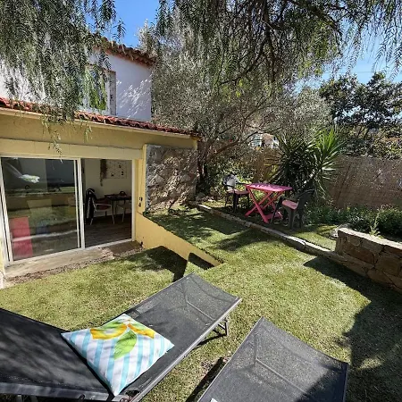 Duplex Romantique Avec Beau Jardin A Pieds * 滨海圣芒德里耶
